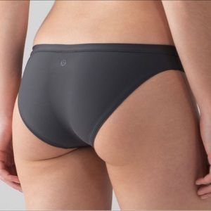 Lululemon Grey Swim Bikini Bottoms